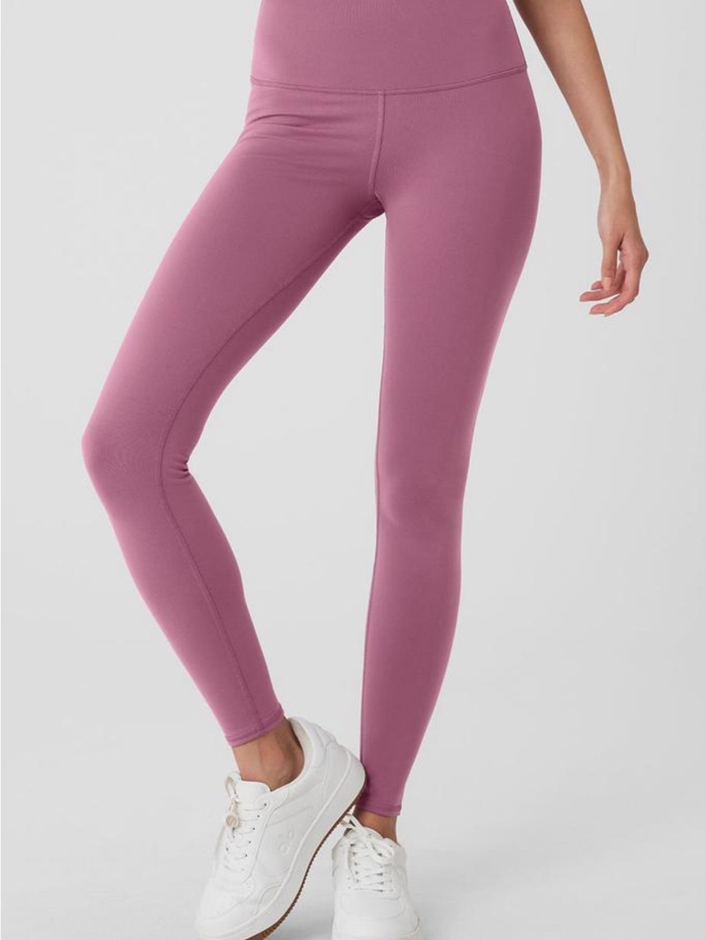 Alo Yoga High-Waist Airbrush Legging - Full Length - Soft Mulberry - XS